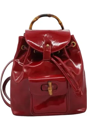 Gucci Pre-owned, Dam, ONE Size, Pre-owned Laeder ryggsckar