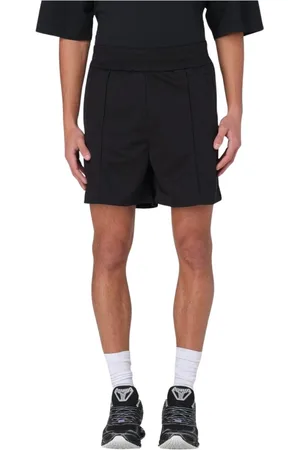 Palm Angels Shorts, Herr, L, Grafiskt Tryck Dragsko Shorts