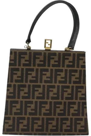 Fendi Pre-owned, Dam, ONE Size, Pre-owned handväska i canvas