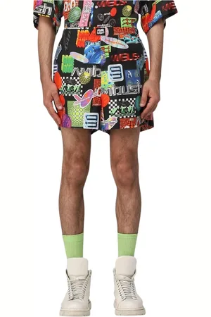 AMBUSH Shorts, Herr, L, Multifärgad Collage Print Shorts