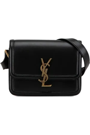 Saint Laurent Pre-owned, Dam, ONE Size, Pre-owned Laeder crossbodyvskor