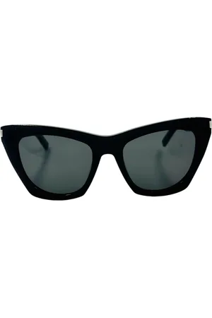 Saint Laurent Accessoarer, Dam, ONE Size, Kate Fjäril Solglasögon - Svart
