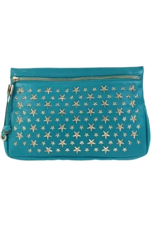 Jimmy Choo Pre-owned, Dam, ONE Size, Pre-owned Laeder kuvertvskor
