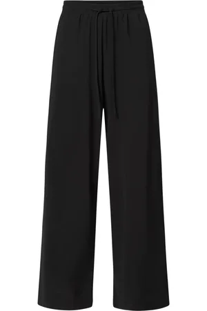 Max Mara Byxor, Dam, M, Svarta Vigile Cropped Byxor