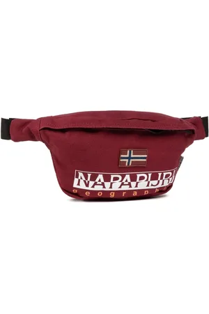 Napapijri Väska, Herr, ONE Size, Bomull, Röd Bomull Midjeväska Hering