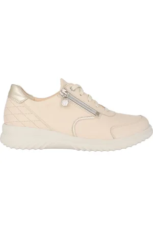 Ganter Skor, Dam, 36 EU, Läder, Bred passform dam sneaker