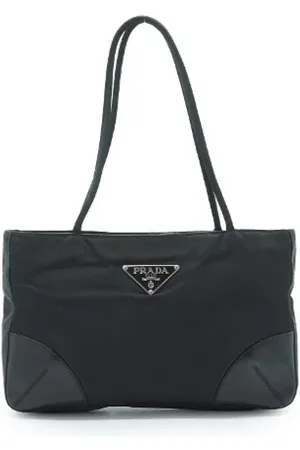 Prada Pre-owned, Dam, ONE Size, Nylon, Pre-owned Nylon handvskor