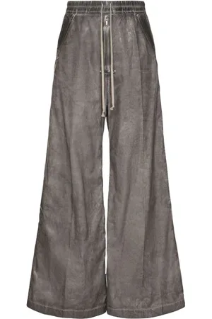 Rick Owens Byxor, Herr, M, Bomull, Mörk Dust Geth Belas Byxor