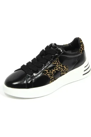 Hogan Skor, Dam, 38 EU, Läder, Rebel Läderskor med Memory Foam