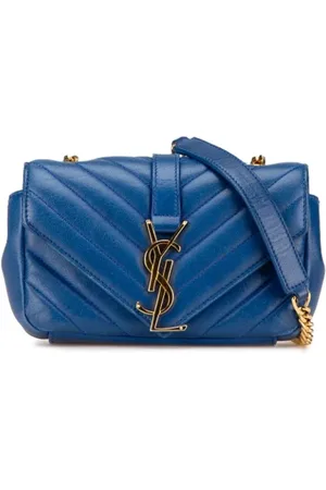 Saint Laurent Pre-owned, Dam, ONE Size, Pre-owned Laeder crossbodyvskor