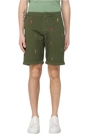 sun68 Shorts, Herr, W34, Broderade Seahorse Shorts