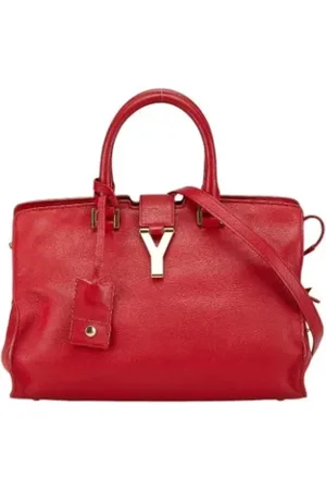 Saint Laurent Pre-owned, Dam, ONE Size, Pre-owned Laeder handvskor