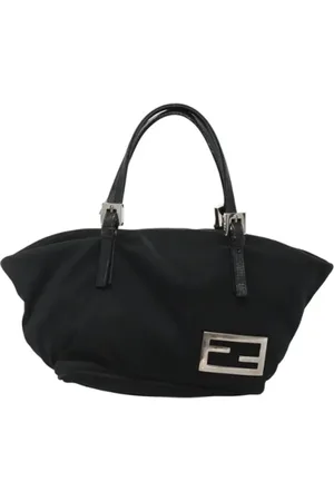 Fendi Pre-owned, Dam, ONE Size, Nylon, Pre-owned Nylon handvskor