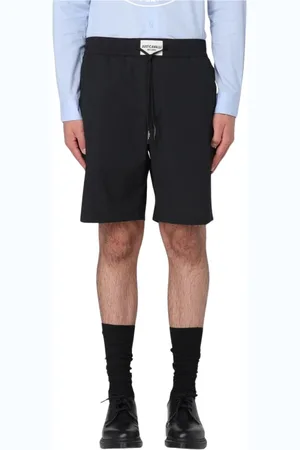 Roberto Cavalli Shorts, Herr, M, Stiliga svarta dragsko shorts