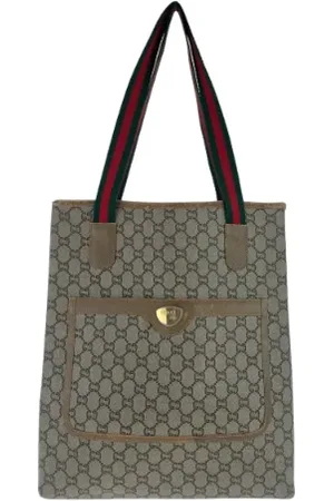Gucci Pre-owned, Herr, ONE Size, Pre-owned Canvas gucci-vskor