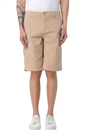 Blauer Shorts, Herr, W30, Mångsidiga Cargo Shorts med Flera Fickor