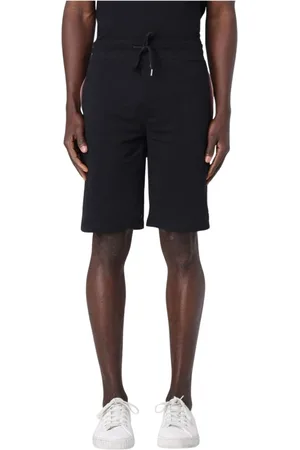Paul Smith Shorts, Herr, S, Bomull, Svart Stripe Detalj Sweatshorts
