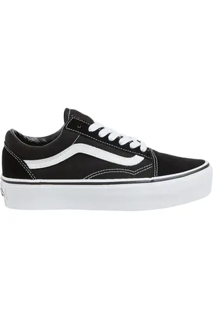 Vans Skor, Dam, 38 1/2 EU, Svarta Platform Sneakers