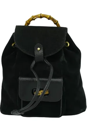 Gucci Pre-owned, Dam, ONE Size, Mocka, Pre-owned Mocka ryggsckar