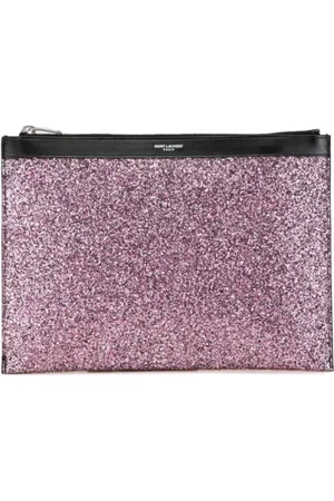 Saint Laurent Pre-owned, Dam, ONE Size, Pre-owned Canvas kuvertvskor