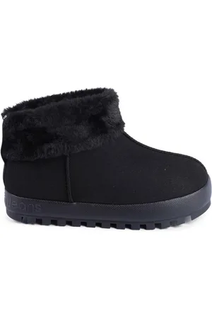 Calvin Klein Skor, Dam, 40 EU, Faux Fur Ankelboots