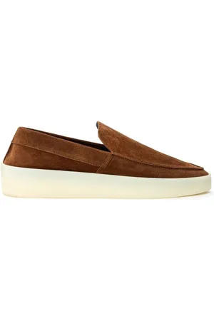 FEAR OF GOD Skor, Herr, 43 EU, Läder, Brun läderloafer med oversized sula