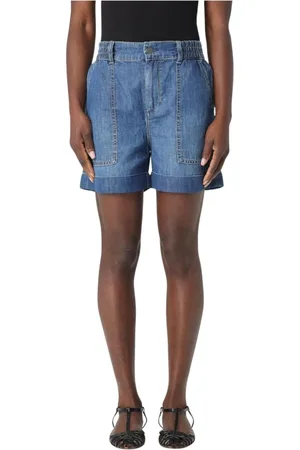 Liu Jo Shorts, Dam, W28, Denim, Stiliga Denim Shorts för Kvinnor
