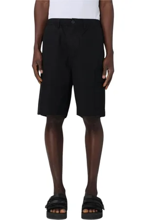 032c Shorts, Herr, S, Svarta Cargo Shorts med Fickor