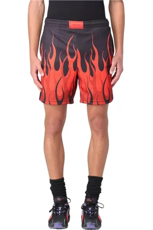Vision Of Super Shorts, Herr, S, Stiliga Röda Herrshorts