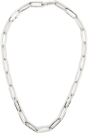 Jil Sander Accessoarer, Herr, ONE Size, Silverhalsband Gm15 Stiligt Design