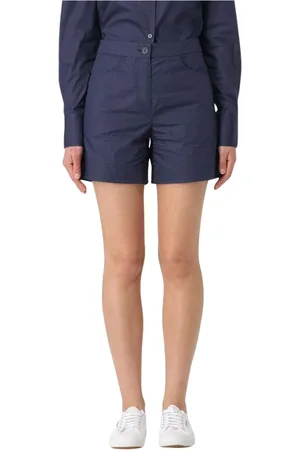 Colmar Shorts, Dam, M, Klassisk Passform Blå Damshorts