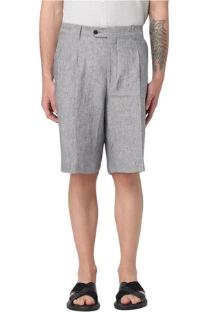 corneliani Shorts, Herr, XL, Linne, Elegant Linnebyxor