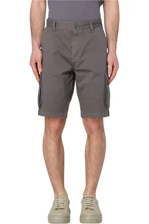 sun68 Shorts, Herr, W29, Mångsidiga Grå Tailored Shorts