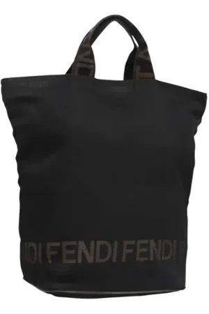Fendi Pre-owned, Dam, ONE Size, Pre-owned handväska i canvas