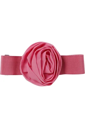BLUMARINE Accessoarer, Dam, ONE Size, Rosa Ros Håraccessoar