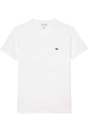 Lacoste Topp, Herr, M, Bomull, Elegant V-ringad Pikétröja