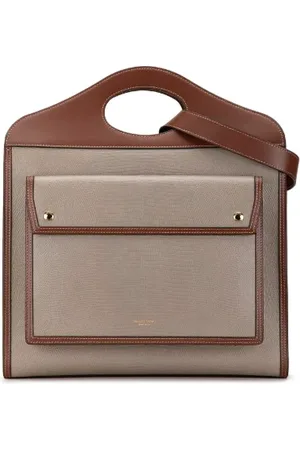 Burberry Pre-owned, Dam, ONE Size, Pre-owned Laeder axelremsvskor