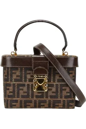 Fendi Pre-owned, Dam, ONE Size, Pre-owned handväska i canvas