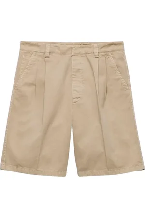Prada Shorts, Herr, L, Stilrena Straight-Leg Byxor med Fickor