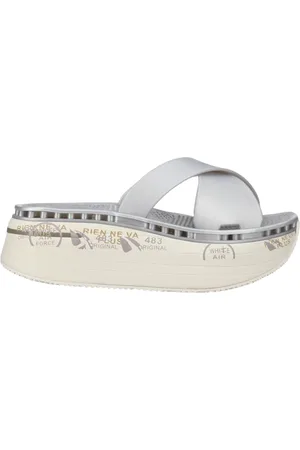 Premiata Skor, Dam, 37 EU, Korsdesign Damtofflor