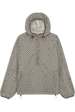 Autry Jacka, Dam, M, Nylon, Grafisk Nylon Anorak Huva Jacka