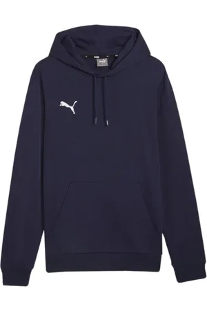 PUMA Sweatshirts & Hoodies, Herr, L, Bomull, Casual Hoodie Sweatshirt