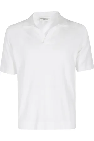 FILIPPO DE LAURENTIIS Topp, Herr, 4Xl, Bomull, Bomull Skipper Polo Skjorta