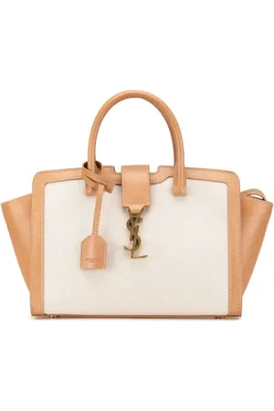 Saint Laurent Pre-owned, Dam, ONE Size, Pre-owned handväska i canvas