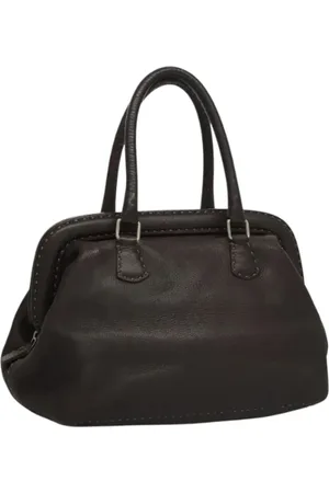 Fendi Pre-owned, Dam, ONE Size, Pre-owned Laeder handvskor