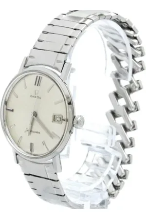 Omega Pre-owned, Herr, ONE Size, Pre-owned Rostfritt stal klockor