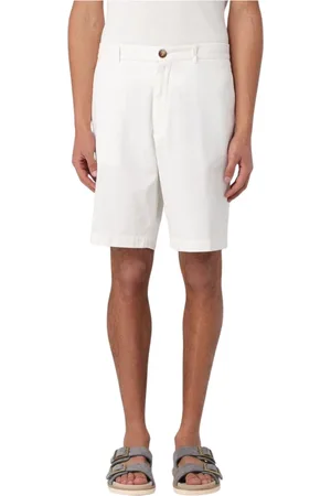 Brunello Cucinelli Shorts, Herr, 3Xl, Bomull, Klassiska Svarta Casual Shorts