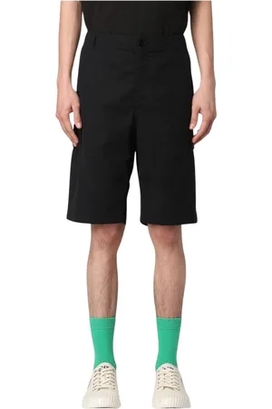 Kenzo Shorts, Herr, W38, Bomull, Svarta avslappnade cargoshorts