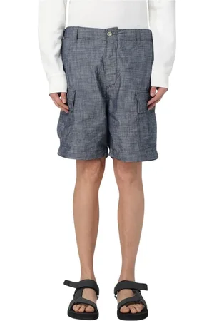 C.P. Company Shorts, Herr, S, Bomull, Stiliga Cargo Shorts med Flera Fickor