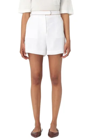 MVP Wardrobe Shorts, Dam, S, Linne, Vita Linne Skräddade Shorts